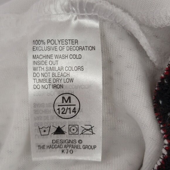 Air Jordan Youth Jacket M Black Red & White Polyester - Picture 6 of 8